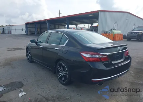 2016 Honda Accord Sport from USA, damaged, VIN 1HGCR2F56GA243657